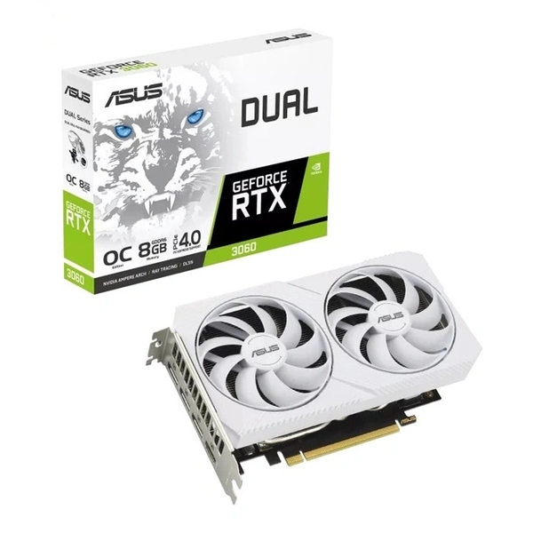 Cạc đồ họa Asus Dual RTX 3060 8G White