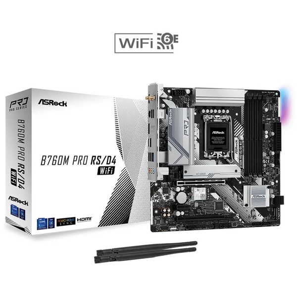 Mainboard Asrock B760M PRO RS/D4 Wifi