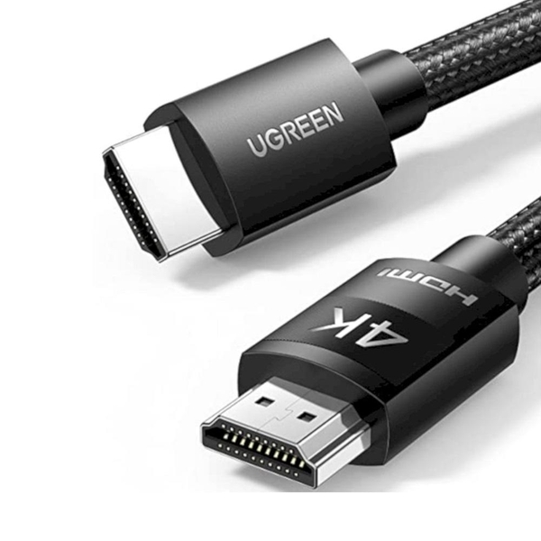 Cáp HDMI 2.0 bện nylon dài 2m chính hãng Ugreen 40101