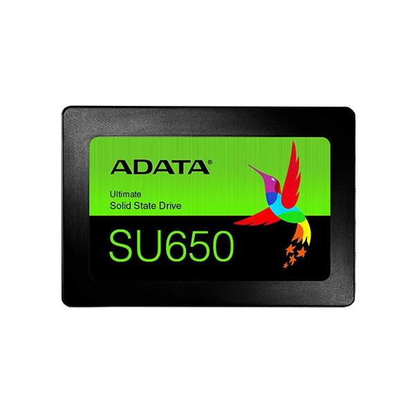 Ổ SSD Adata SU650 512G (SATA3/ 2.5Inch/ 520MB/s/ 450MB/s)