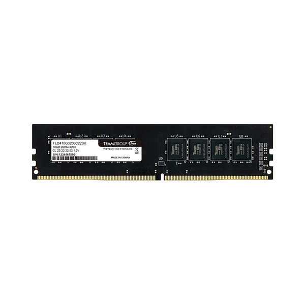 Ram desktop TeamGroup ELITE 16GB TED416G3200C2201 (DDR4/ 3200 Mhz/ Non-ECC)