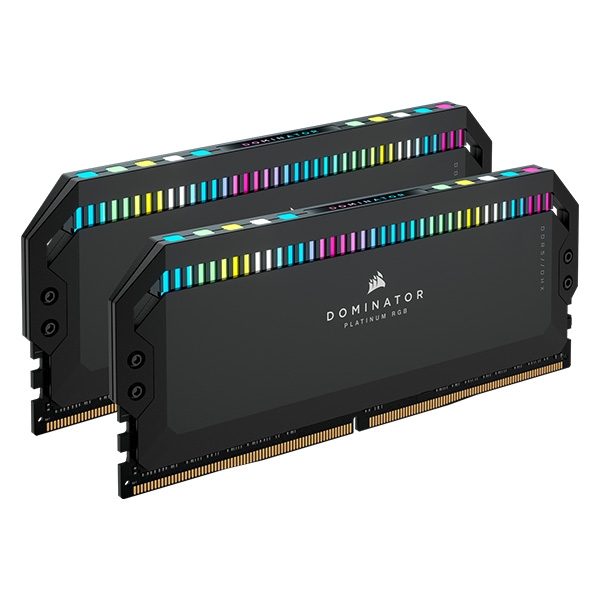 Ram PC Corsair DOMINATOR PLATINUM RGB 32GB (2x16GB) DDR5 5600MHz Black (CMT32GX5M2X5600C36)
