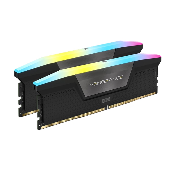 Ram Corsair vengeance RGB 32GB (2x16GB) DDR5 bus 5600MHz Black (CMH32GX5M2B5600C40K)