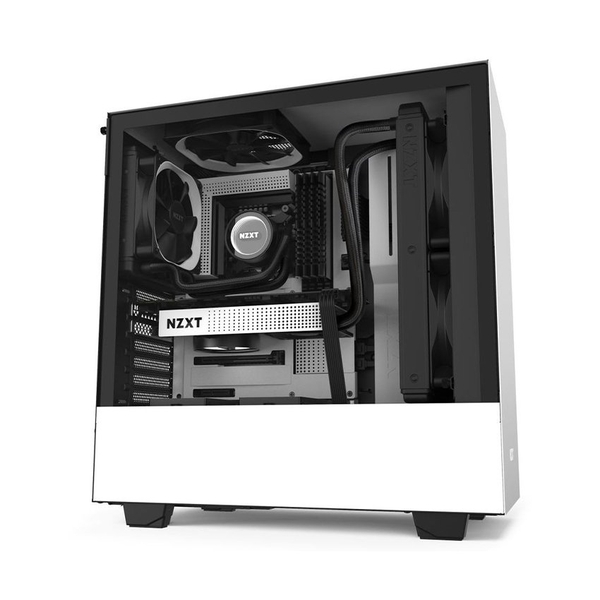 Vỏ Case NZXT H510 MATTE (Mid Tower/Màu Trắng)