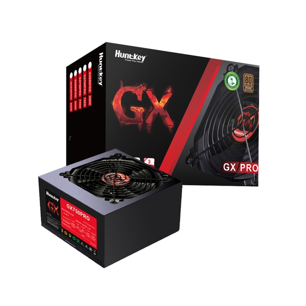 Nguồn máy tính Huntkey GX750PRO - 750W 80 Plus Bronze
