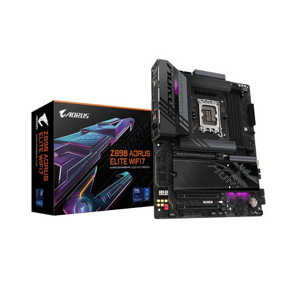 Mainboard Gigabyte Z890 AORUS ELITE WIFI7 (Intel Z890/ Socket 1851/ ATX/ 4 khe ram/ 2.5 Gigabit LAN)