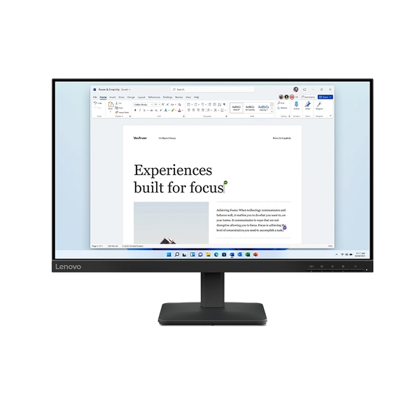 Màn Hình Lenovo L24-4e 68C2KAC1VN (23.8 inch - IPS - FHD - 100Hz - 4ms)