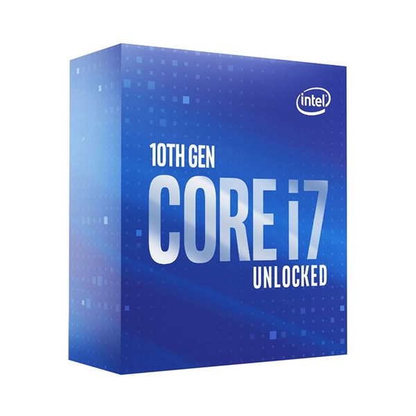 CPU Intel Core i7-10700K (3.8GHz turbo up to 5.1GHz, 8 nhân 16 luồng, 16MB Cache, 125W) - Socket Intel LGA 1200