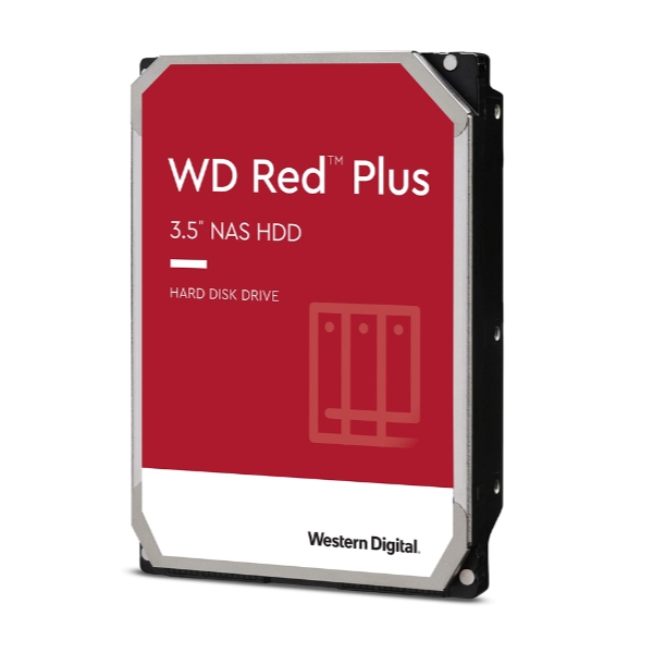 Ổ cứng nas Western Digital Red Plus 6TB WD60EFPX (3.5Inch/ 5400rpm/ Cache 256MB/ SATA3)