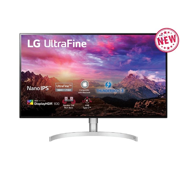 Màn hình LG 32UL950-W (32 inch/4K/NanoIPS/60Hz/5ms/450 nits/HDMI+DP+Thunderbolt)