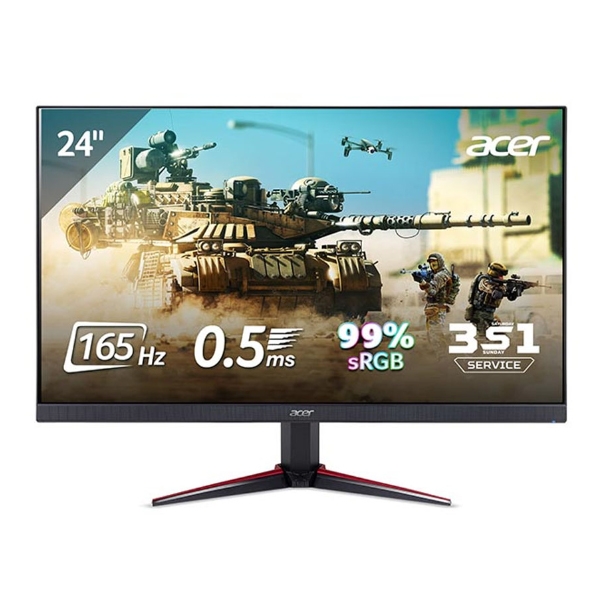 Màn hình gaming Acer Nitro VG240Y S (23.8Inch/ Full HD/ 0,5ms/ 165Hz/ 250cd/m2/ IPS/ Loa)