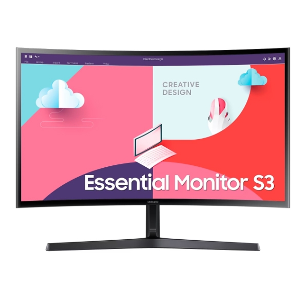 Màn hình Samsung LS24C366EAEXXV (Màn cong/ 23.8Inch/ Full HD/ 4ms/ 75HZ/ 250cd/m2/ VA)