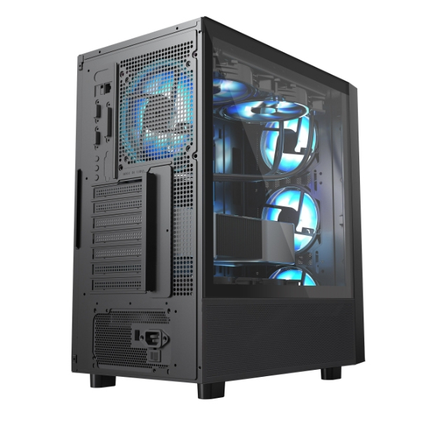 Vỏ máy tính Sama TruongSa (ATX - 3 Fan ARGB, màu đen)