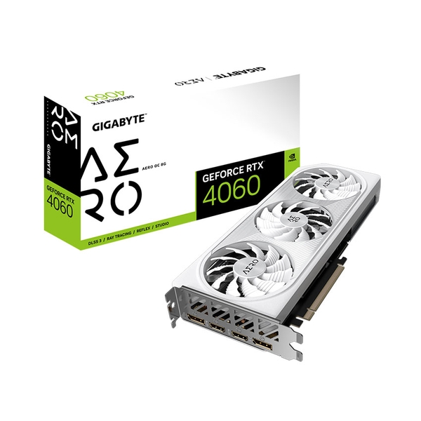 Card đồ họa Gigabyte RTX 4060 AERO OC 8G