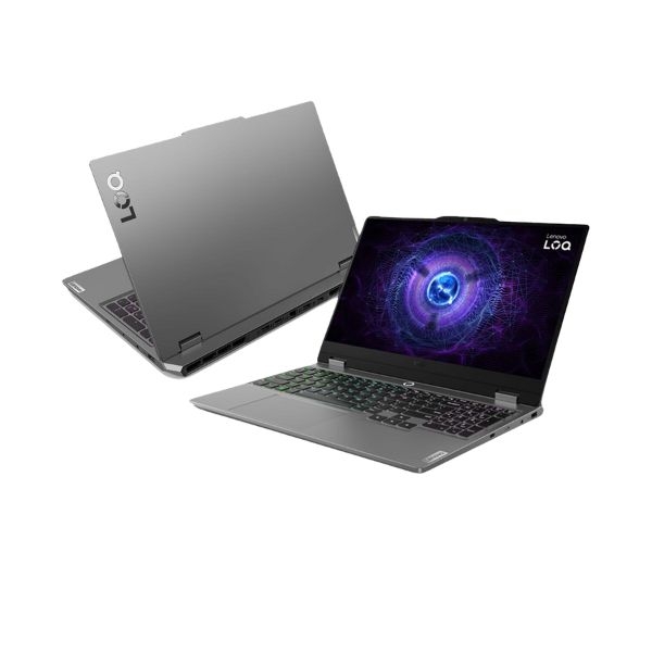 Laptop Lenovo LOQ Gaming 15IRX9 83GS000RVN (Core i5 12450HX/ 16GB/ 512GB SSD/ Nvidia GeForce RTX 4050 6GB GDDR6/ 15.6inch Full HD/ Windows 11 Home/ Luna Grey/ PC + ABS (Top), PC + ABS (Bottom)/ 2 Year)