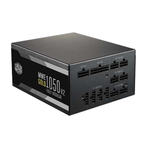 Nguồn máy tính Cooler Master MWE GOLD 1050 - V2 (MPE-A501-AFCAG-3EU) (80 Plus Gold/ Full-Modular/ ATX/ Đen)