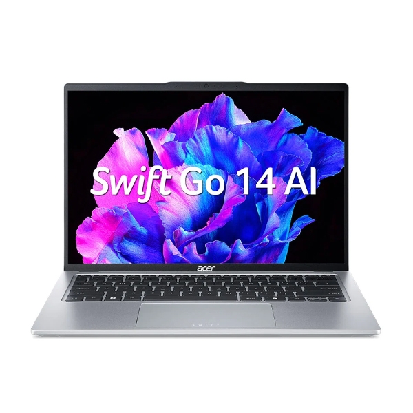 Laptop Acer Swift Go AI 2024 SFG14-73-53X7 NX.KSLSV.001 (Ultra 5 125H/ 16GB/ 512GB SSD/ 14 inch 2.8K/ Win11/ Silver/ Vỏ nhôm/ 1Y)