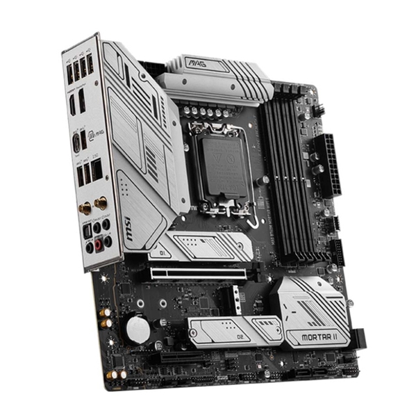 Mainboard MSI MAG B760M MORTAR WIFI II (Intel B760/ Socket 1700/ M-ATX/ 4 khe ram/ DDR5/ 2.5 Gigabit LAN)