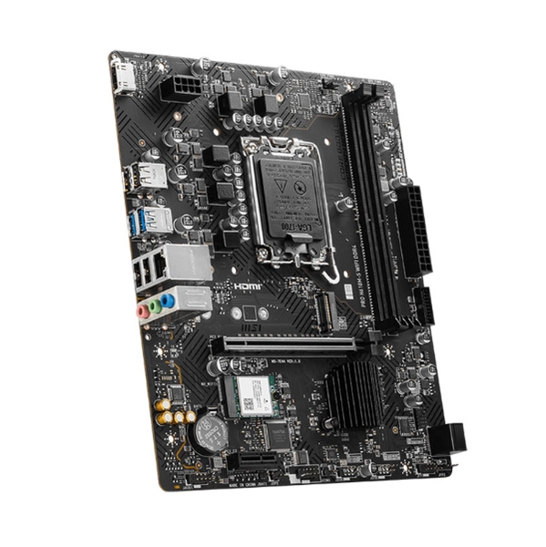 Mainboard MSI PRO H610M-S WIFI DDR4 (Intel H610/ Socket 1700/ M-ATX/ 2 khe ram)
