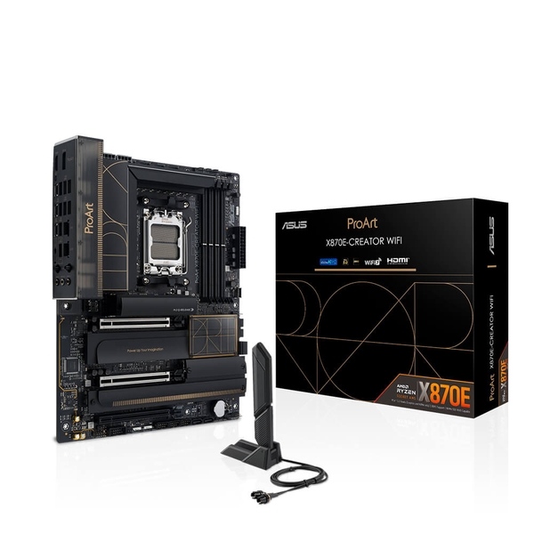 Mainboard Asus ProArt X870E-CREATOR WIFI (AMD X870/ Socket AM5/ ATX/ 4 khe ram/ DDR5/ 2.5 Gigabit LAN)
