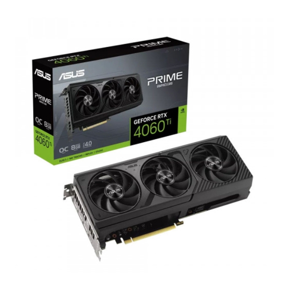 Card đồ họa Asus Prime GeForce RTX 4060 Ti 8GB OC Edition (GDDR6/ 128 bit)