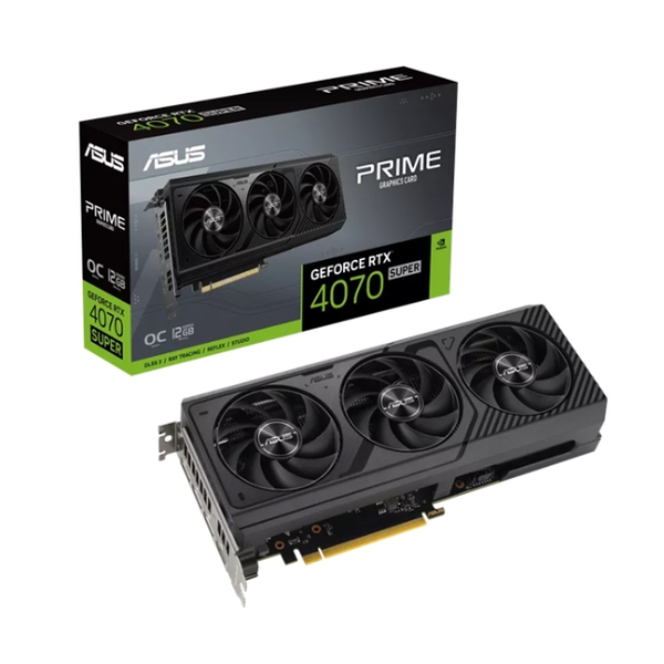 Card đồ họa Asus Prime GeForce RTX 4070 SUPER 12GB (GDDR6X/ 192 bit)