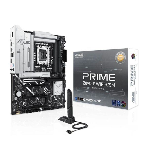 Mainboard Asus Prime Z890-P WIFI-CSM (Intel Z890/ Socket 1851/ ATX/ 4 khe ram/ DDR5/ 2.5 Gigabit LAN)