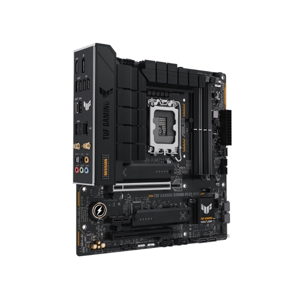 Mainboard Asus TUF Gaming B760M-PLUS WIFI II DDR5 (Intel B760/ Socket 1700/ M-ATX/ 4 khe ram/ 2.5 Gigabit LAN)