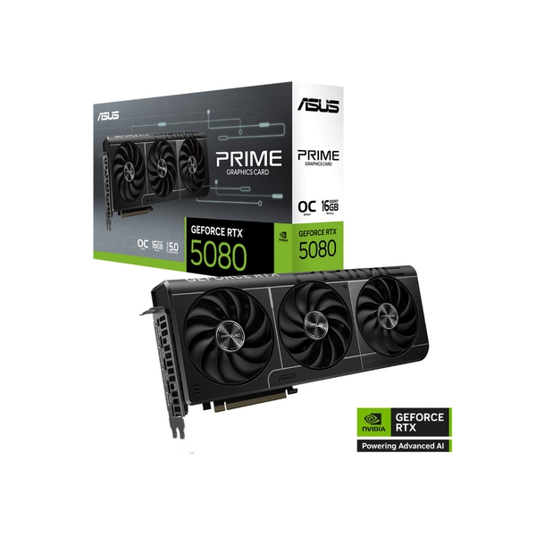 Card đồ họa Asus Prime GeForce RTX 5080 16GB OC Edition (GDDR7/ 256 bit)