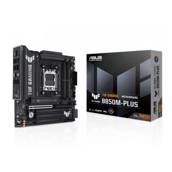 Mainboard Asus TUF Gaming B850M-PLUS (AMD B850/ Socket AM5/ M-ATX/ 4 khe ram/ DDR5/ 2.5 Gigabit LAN)
