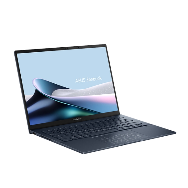 Laptop Asus Zenbook 14 UX3405CA-PZ187WS (Ultra 5 225H/ 16GB/ 512GB SSD/ 14 inch 3K/ 120Hz/ Win 11/ Office/ Blue/ Vỏ nhôm/ Bút/ Túi)