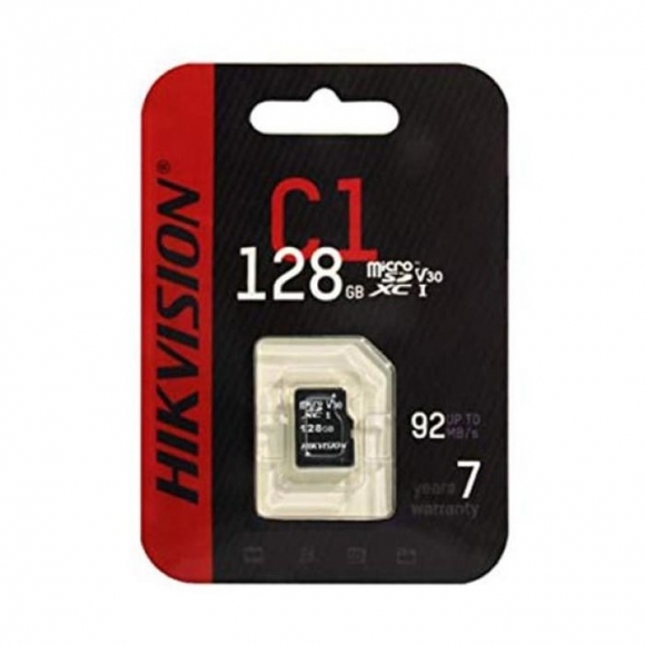 Thẻ nhớ microSD Hikvision 128GB C1 Class 10 upto 92Mb/s