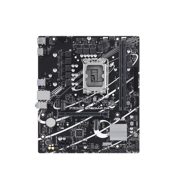 Mainboard Asus Prime B760M-F D4 (Intel B760/ Socket 1700/ M-ATX/ 2 khe ram/ DDR4/ 2.5 Gigabit LAN)