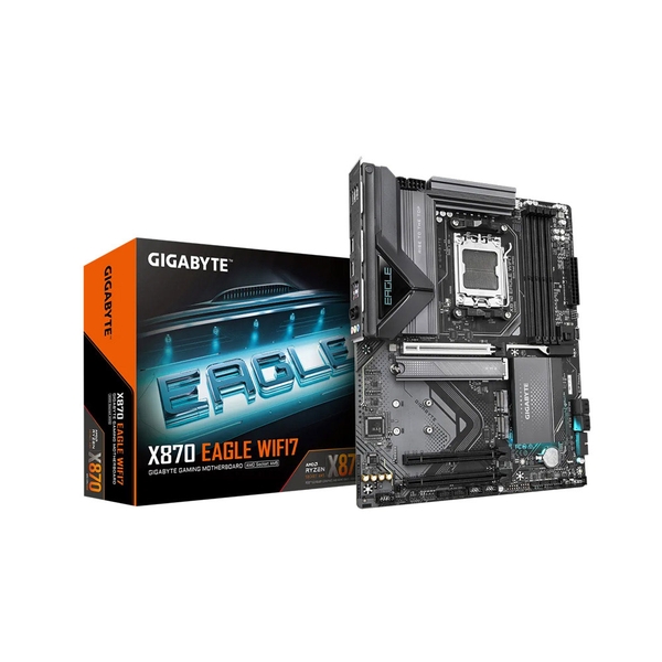 Mainboard Gigabyte X870 EAGLE WIFI7 DDR5 (AMD X870/ Socket AM5/ ATX/ 4 khe ram)