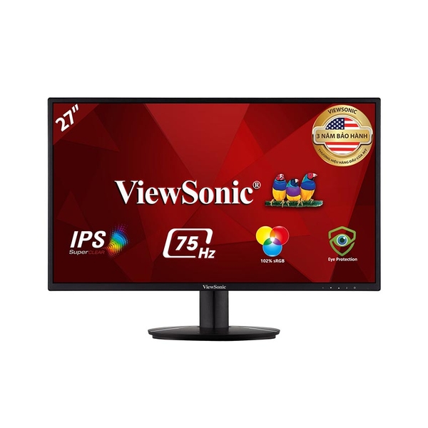 Màn hình ViewSonic VA2718-SH-2 (27inch/FHD/IPS/75Hz/5ms/250nits/HDM+ VGA)