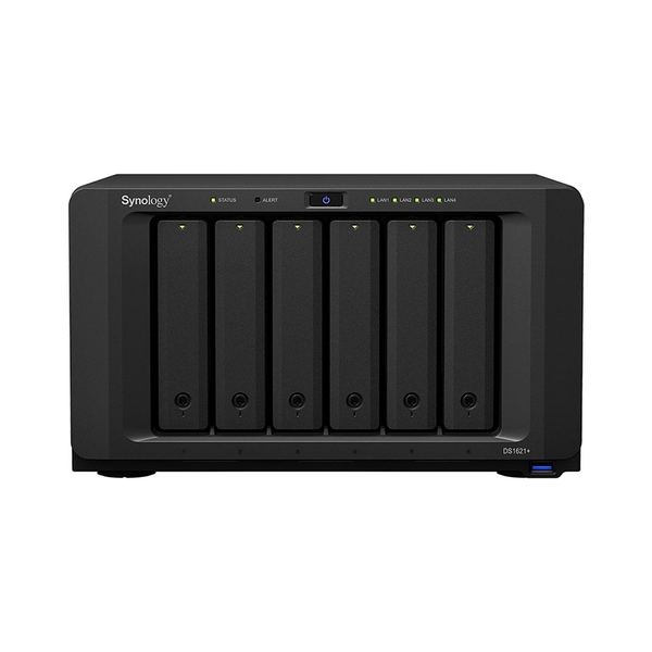 Thiết bị lưu trữ mạng Synology DS1621+ (Chưa có ổ cứng)