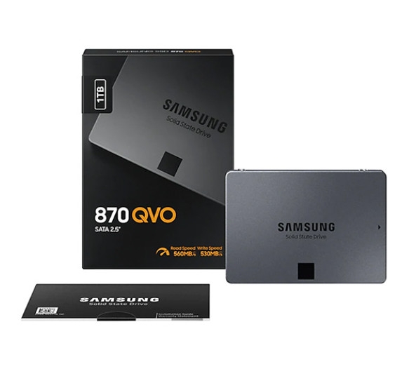 Ổ cứng SSD Samsung 870 QVO 1TB 2.5-Inch SATA III MZ-77Q1T0BW