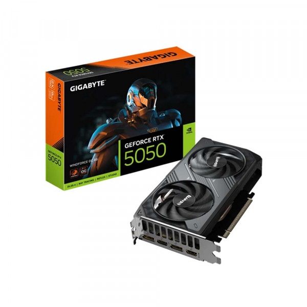 Card đồ họa Gigabyte GeForce RTX 5050 WINDFORCE OC 8G GDDR6