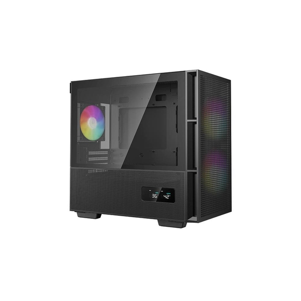 Vỏ máy tính Deepcool CH360 DIGITAL Mid-tower mATX ARGB - Black