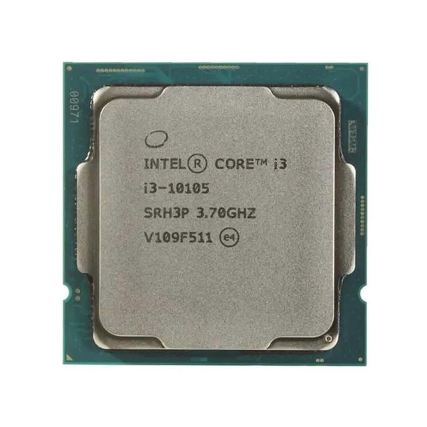 CPU Intel Core i3 10105 Tray (Socket 1200/ Base 3.7Ghz/ Turbo 4.4GHz/ 4 Cores/ 8 Threads)