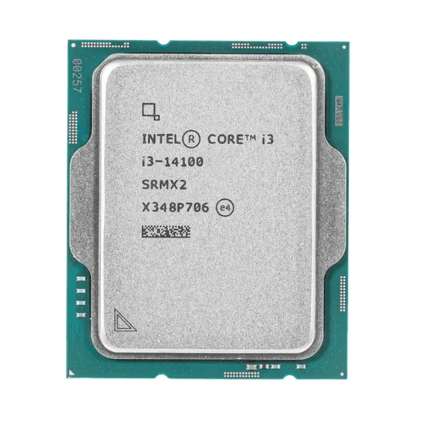 CPU Intel Raptor Lake Refresh I3 14100 Tray (Up to 4.7GHz/ 4 Cores/ 8 Threads/ 12MB)