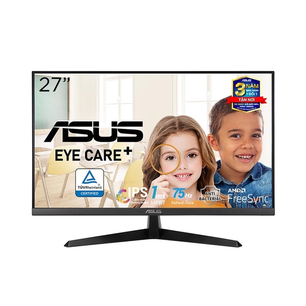 Màn hình Asus VY279HE (27inch/FHD/IPS/75Hz/1ms/250nits/HDMI+VGA+Audio/Freesync)