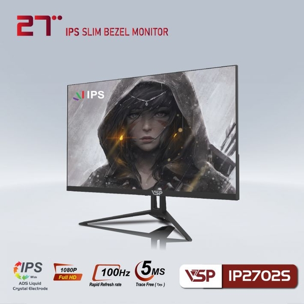 Màn Hình VSP IP2702S 27 Inch Full HD IPS 100Hz 5ms