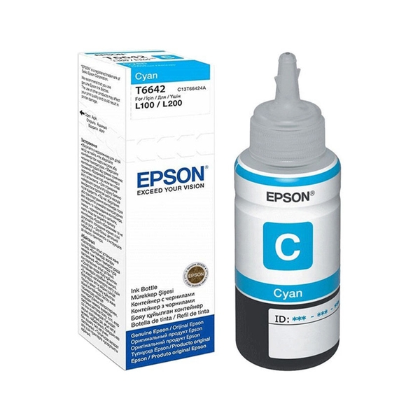 Hộp mực in Epson C13T664200 (xanh, 70ml)