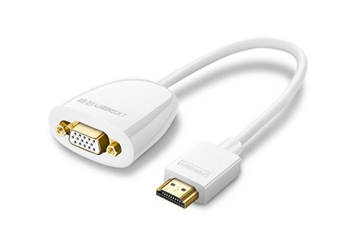 Cổng chuyển đổi HDMI to VGA Audio hỗ trợ nguồn phụ Adapter ( Đen ) Ugreen 40252