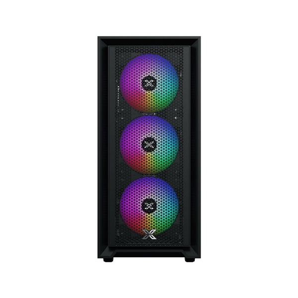 Vỏ case XIGMATEK SKY II 3F - EN44182 (ATX/Mid Tower/Màu Đen/3 fan ARGB)