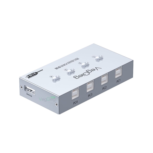 Bộ chia máy in 1 ra 4 (Tự động) V-F502 VEGGIEG