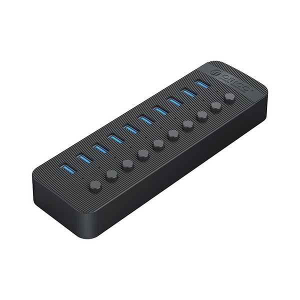 Bộ Chia USB Orico CT2U3-10AB-BK-BP Từ 1 Ra 10 Cổng USB 3.0