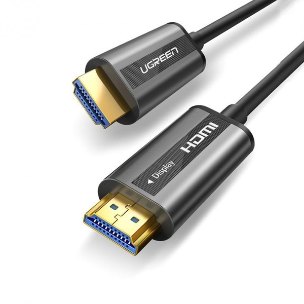 Cáp HDMI 2.0 sợi quang 10m Ugreen 50717 hỗ trợ 4K/60Hz cao cấp
