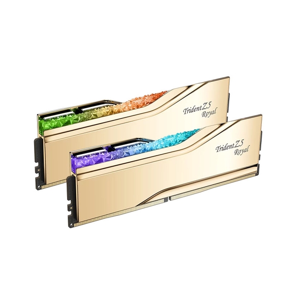 RAM Desktop Gskill Trident Z5 ROYAL RGB SILVER (F5-7200J3646F24GX2-TR5G) 48GB (2x24GB) DDR5 7200MHz